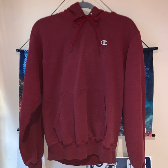 Champion hoodie (red) - Picture 1 of 2